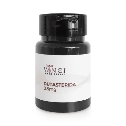 Frasco de Dutasterida 0,5 mg da Vinci Hair Clinic